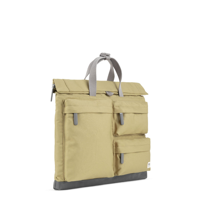 Blackfriars M Khaki Recycled Canvas