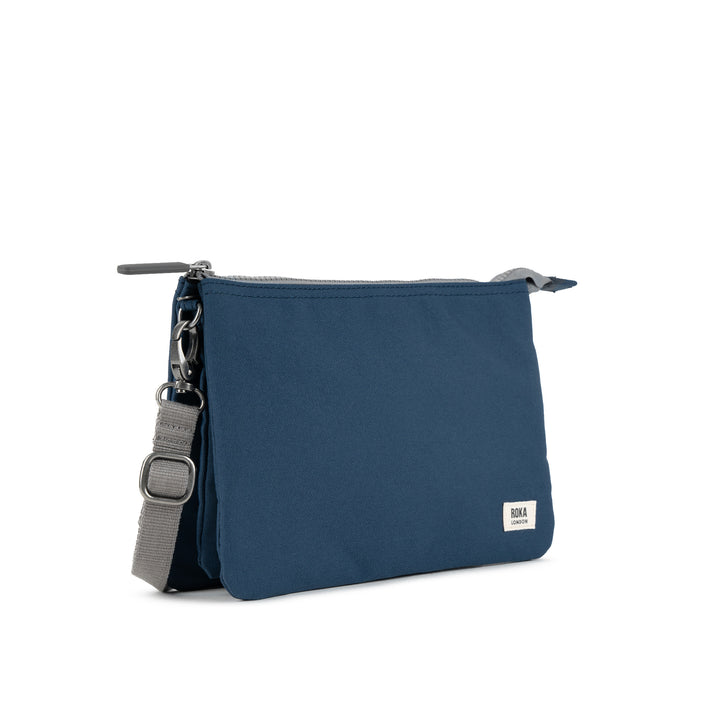 Carnaby Crossbody XL Deep Blue Recycled Canvas