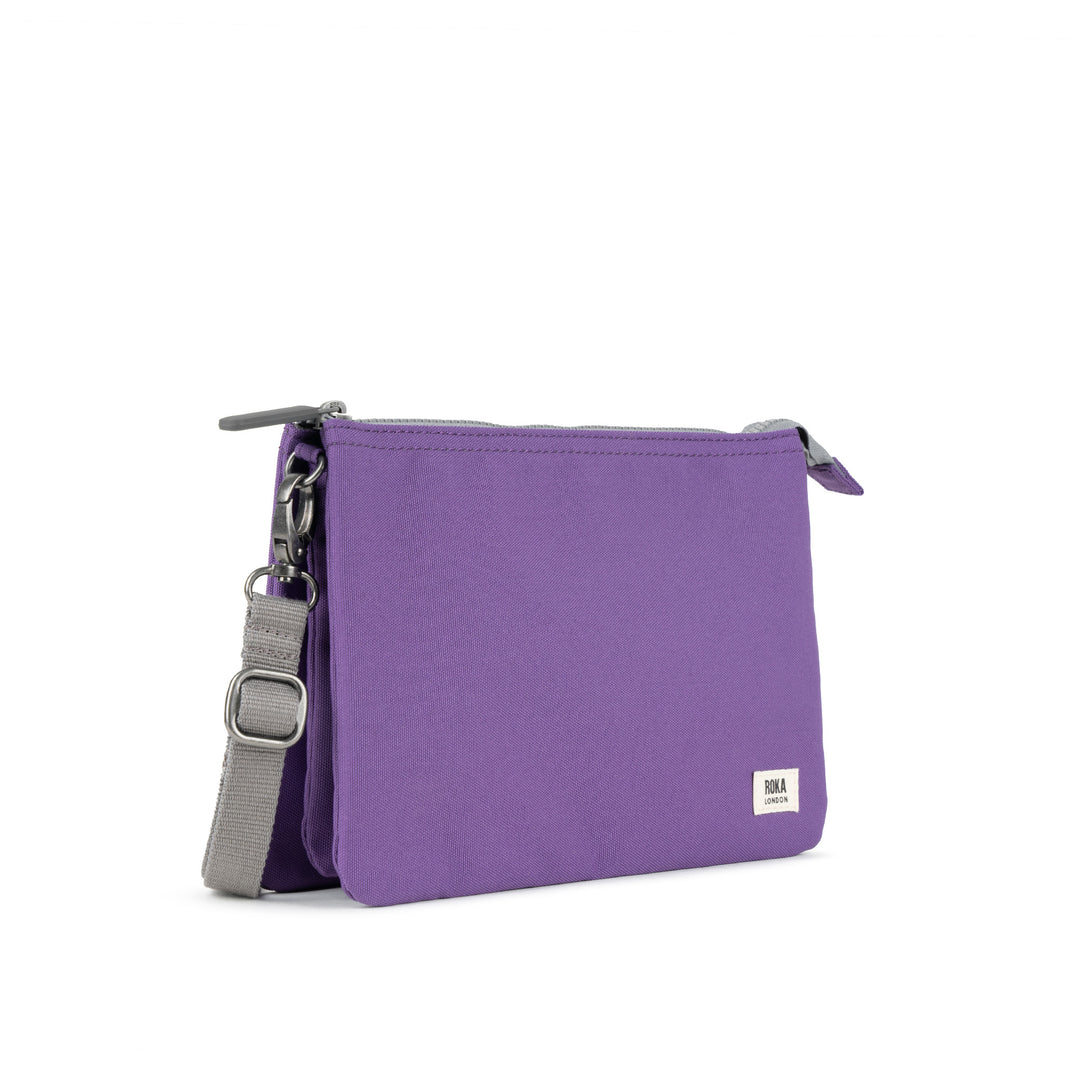 Carnaby Crossbody XL Imperial Purple Recycled Canvas