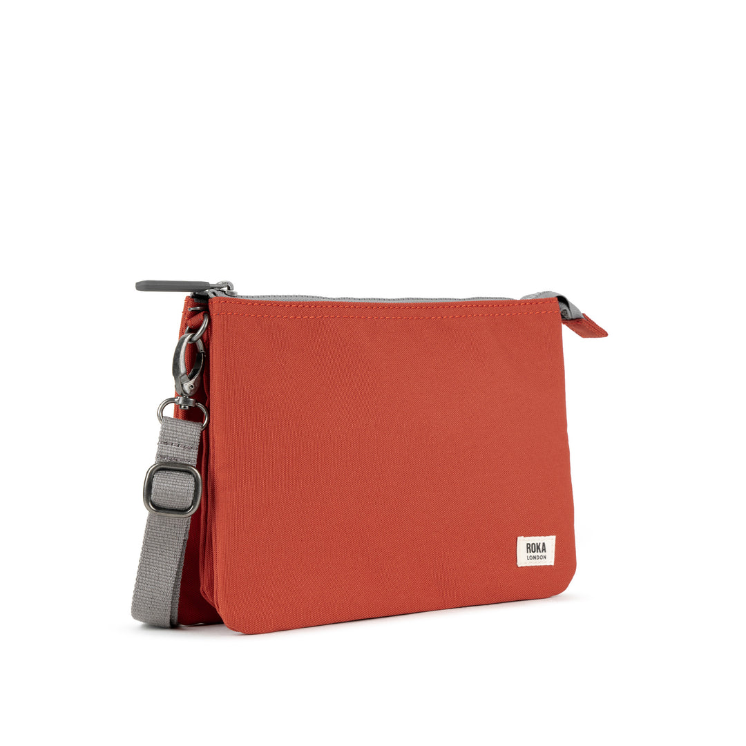 Carnaby Crossbody XL Rooibos Recycled Canvas