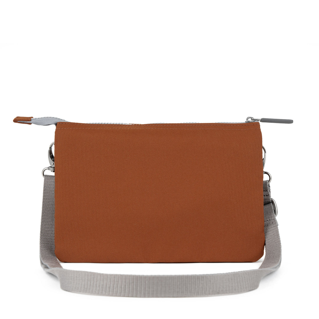 Carnaby Crossbody XL Bran Recycled Canvas