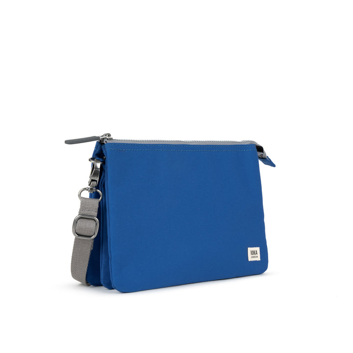 Carnaby Crossbody XL Galactic Blue Recycled Canvas