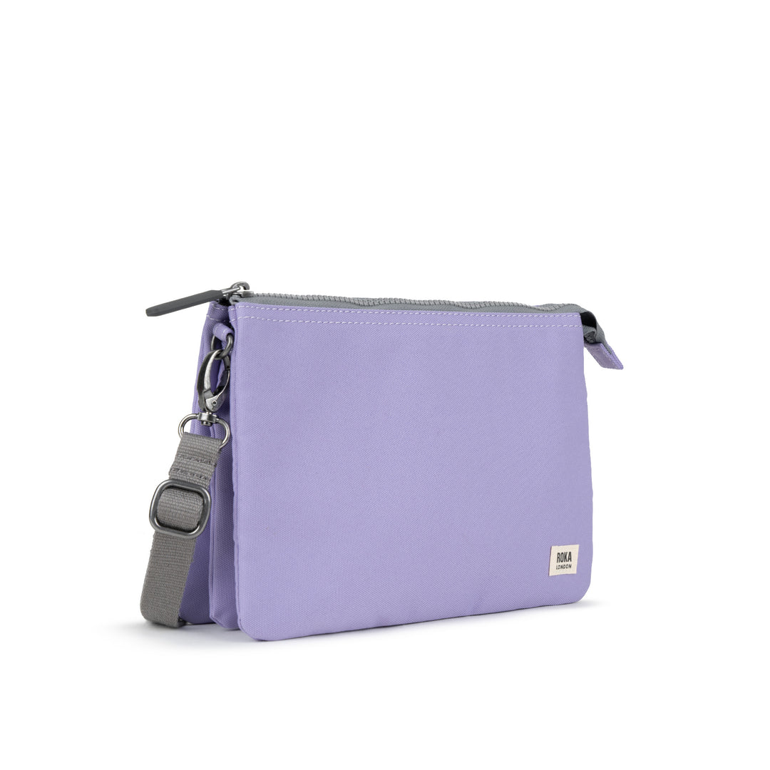 Carnaby Crossbody XL Lavender Recycled Canvas