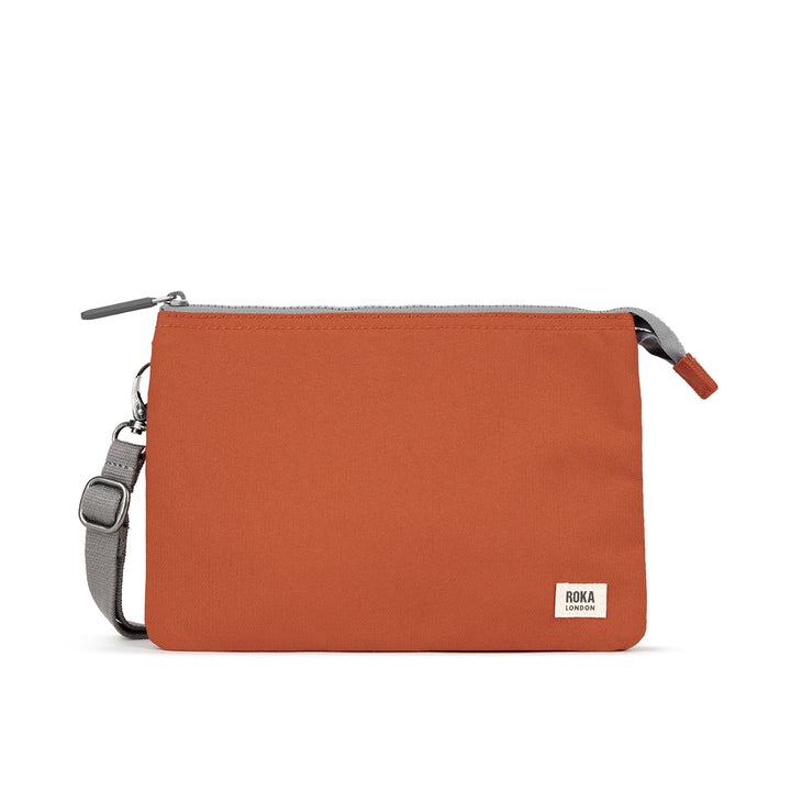 Carnaby Crossbody XL Pumpkin Recycled Canvas