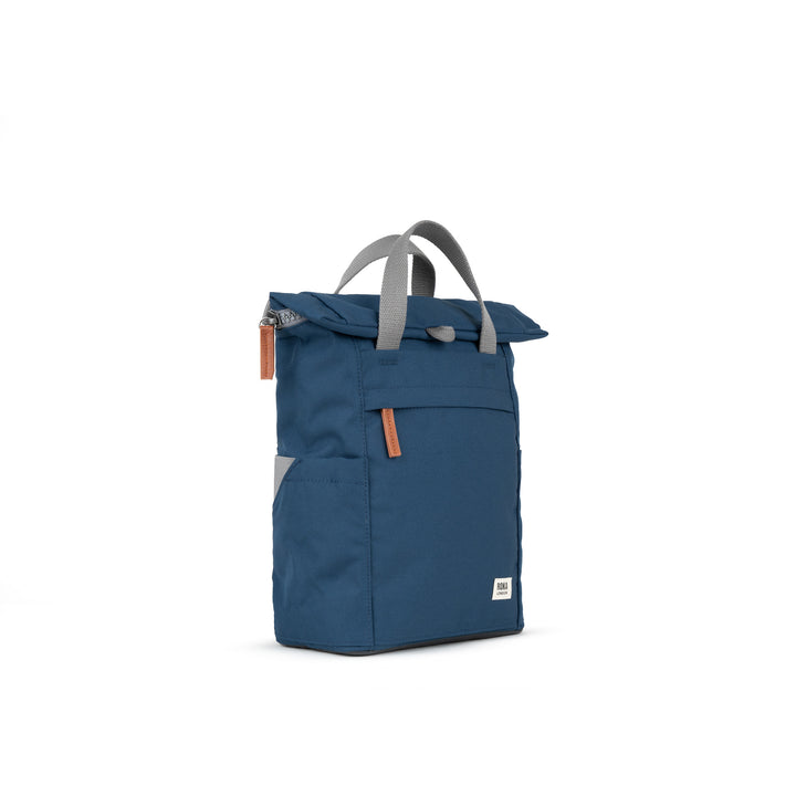 Finchley A Deep Blue Recycled Canvas