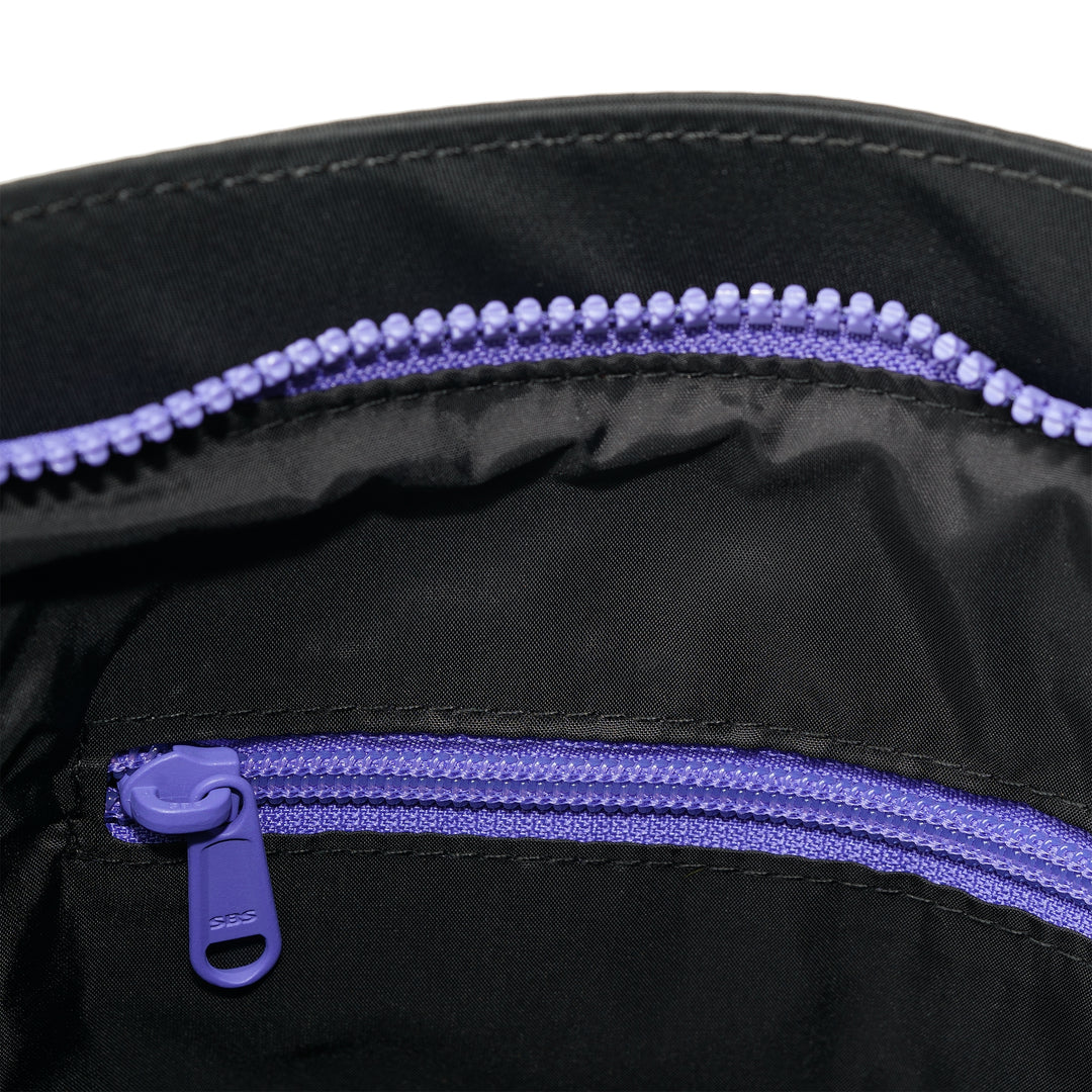 Creative Waste Black Edition Kennington B Purple Recycled Nylon