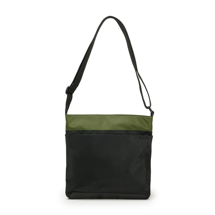 Creative Waste Kennington B Black / Avocado Recycled Nylon