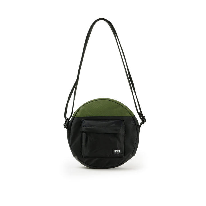 Creative Waste Paddington B Black / Avocado Recycled Nylon