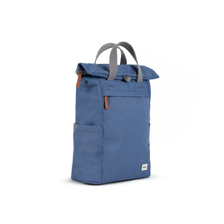 Finchley A Burnt Blue Recycled Canvas